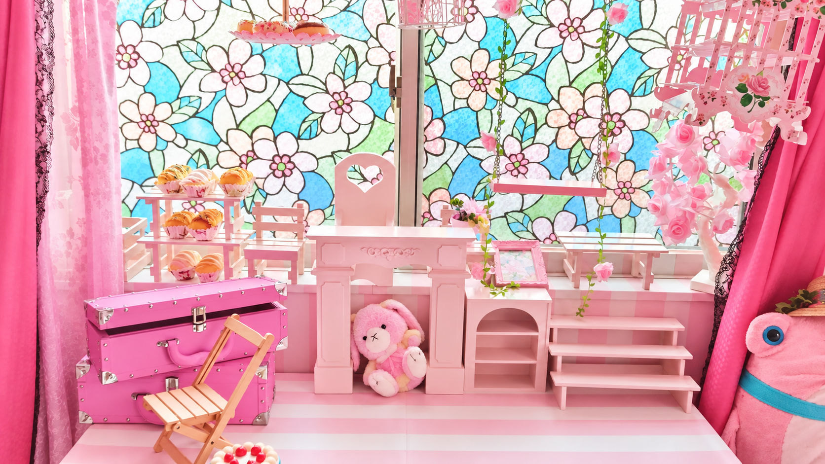 Pink Roomの内装